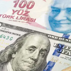 Dolar amerykański i turecka lira. W Turcji główną walutą jest lira, ale dolar jest powszechnie akceptowany.