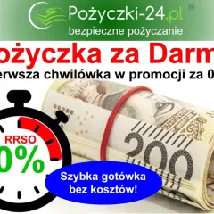Pożyczka za darmo, pierwsza chwilówka 0 zł RRSO. Szybka gotówka bez kosztów, pożyczka która dostanie każdy.