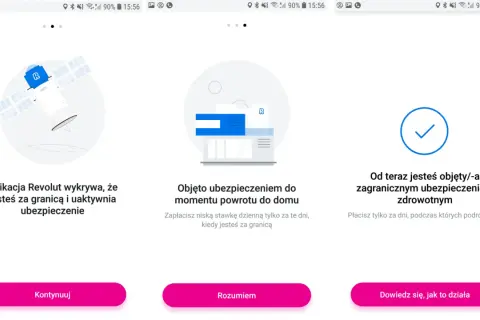 Revolut co to? Aplikacja wykrywa podróż zagraniczną i aktywuje ubezpieczenie. Płacisz tylko za dni wyjazdu.