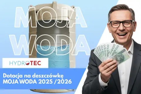 Szukasz informacji, gdzie złożyć wniosek o dofinansowanie na deszczówkę? Program "Moja Woda" 2025/2026 to szansa na oszczędności.