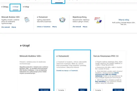 mbank jak założyć profil zaufany? Na stronie e-Urząd znajdziesz opcję e-Tożsamość, która pozwoli Ci potwierdzić tożsamość online.