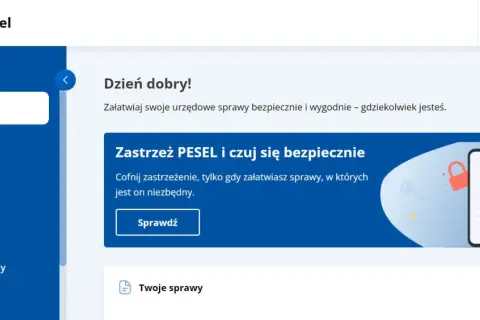Zastrzeż PESEL i poczuj się bezpiecznie. Aplikacja mObywatel to miejsce, gdzie można to zrobić.