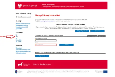 Wybieramy formularz PCC, by dowiedzieć się, jak wypełnić pcc 3 pożyczka.