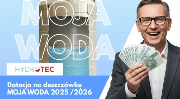 Szukasz informacji, gdzie złożyć wniosek o dofinansowanie na deszczówkę? Program "Moja Woda" 2025/2026 to szansa na oszczędności.
