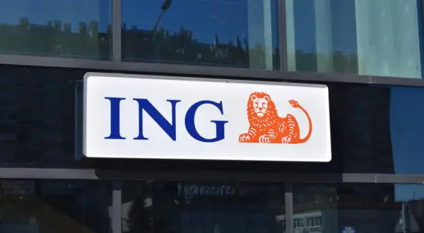 Logo ING z lwem. Szukasz informacji o tym, jakie oprocentowanie lokat ING? Sprawdź ofertę banku.