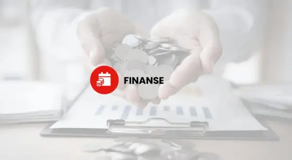 Dłonie trzymające monety, symbolizujące finanse i inwestycje. Obok ikona kalendarza z monetami, sugerująca stopę dyskontową.