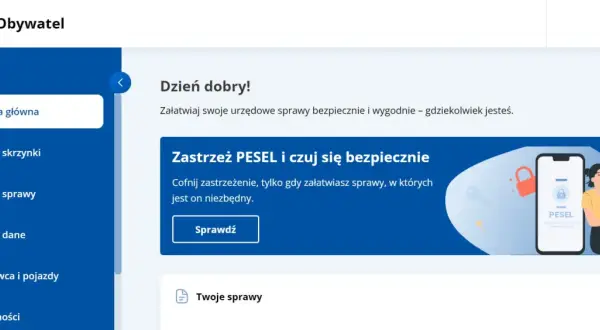 Zastrzeż PESEL i poczuj się bezpiecznie. Aplikacja mObywatel to miejsce, gdzie można to zrobić.