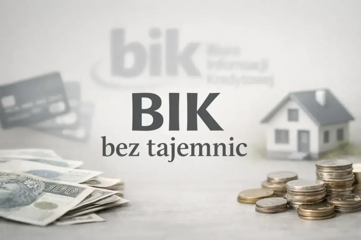 Chcesz wiedzieć, jak wyczyścić BIK samemu? Obrazek pokazuje pieniądze, karty kredytowe i dom, symbolizując finanse i kredyty.