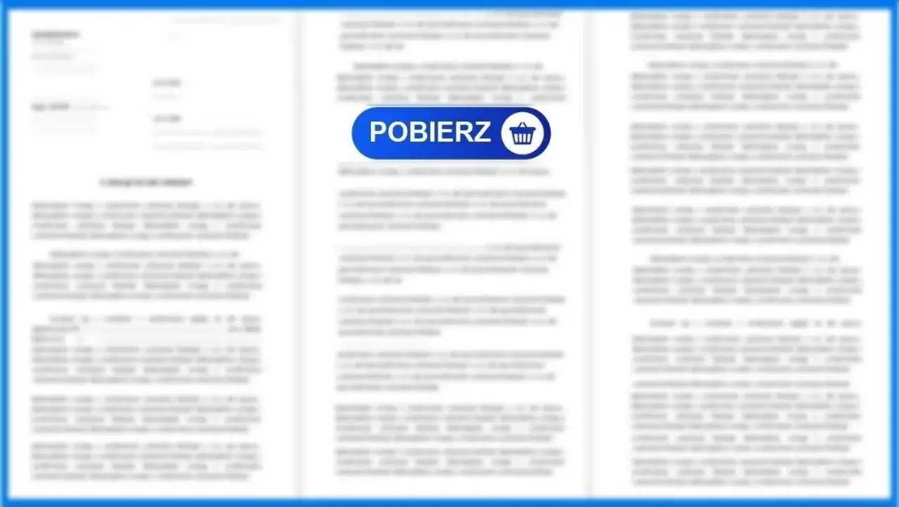 Przykładowy dokument z przyciskiem 