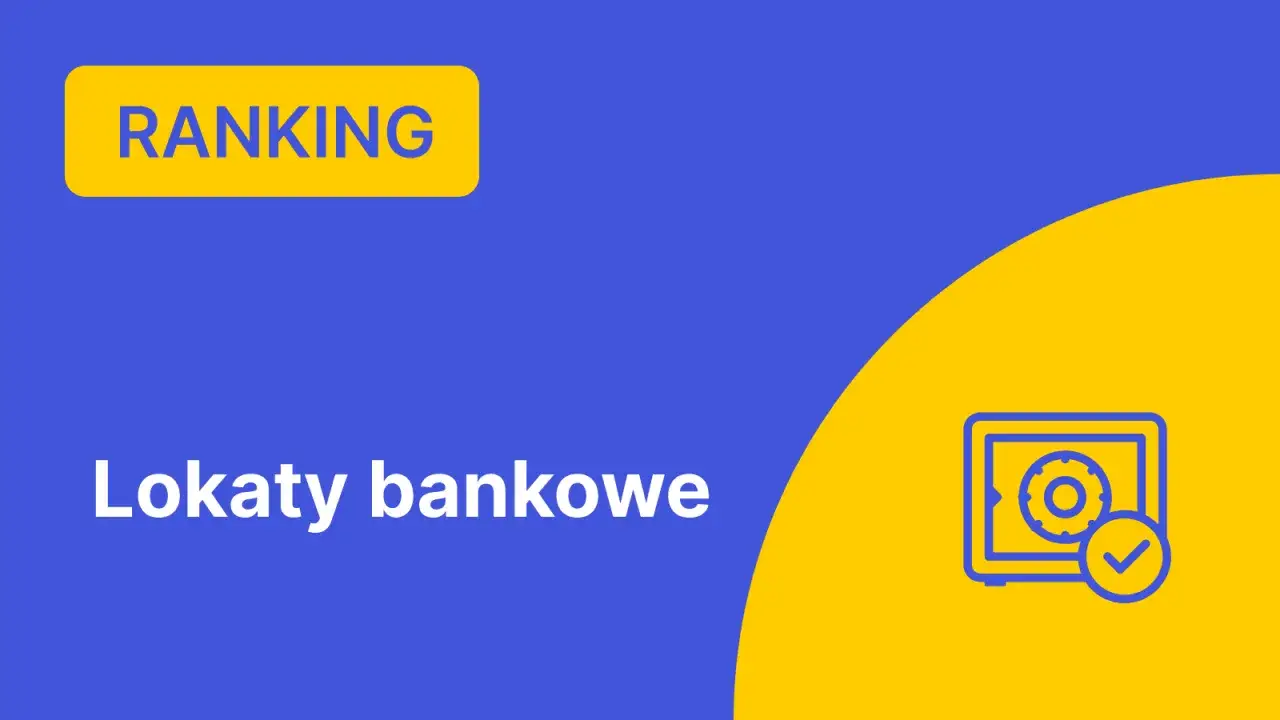 Ranking lokaty bankowe: co to jest? Sprawdź najlepsze oferty i dowiedz się, jak działają lokaty. Ikona sejfu z potwierdzeniem.