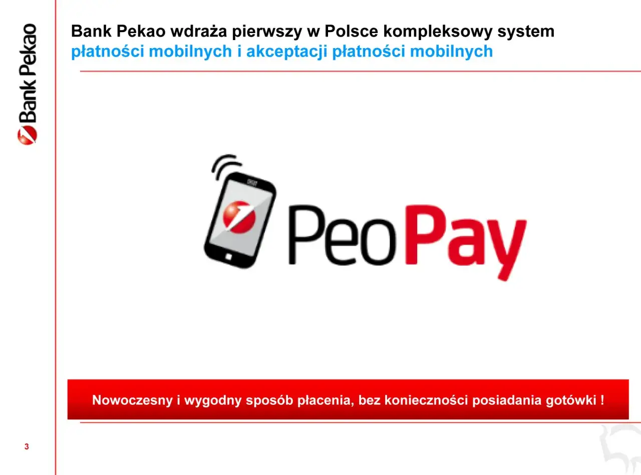 Bank Pekao wdraża płatności mobilne. Dowiedz się, jak włączyć płatności zbliżeniowe PeoPay, by płacić wygodnie bez gotówki.