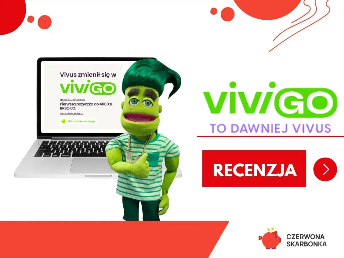 Lalka z zielonymi włosami reklamuje Vivus, teraz Vivigo. Czy to bezpieczne? Sprawdź pierwszą pożyczkę RRSO 0%.