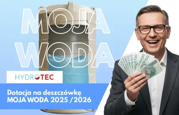 Szukasz informacji, gdzie złożyć wniosek o dofinansowanie na deszczówkę? Program "Moja Woda" 2025/2026 to szansa na oszczędności.